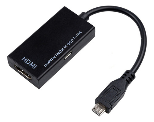 Convertidor De Cable Micro Usb A Hdmi, Adaptador Mhl, 1080p
