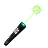 Puntero Rayo Laser Verde Recargable Mega Potente 15 Km Zoom 
