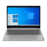 Notebook Lenovo Ideapad 15iml05  Platinum Gray 15.6 , Intel Core I3 10110u  4gb De Ram 256gb Ssd, Intel Uhd Graphics 620 1366x768px Windows 11 Home