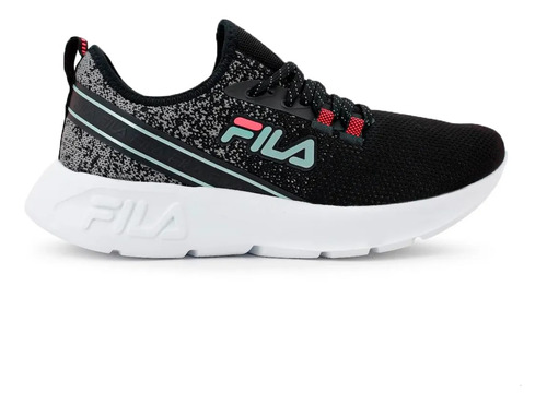 Zapatillas Fila Running Mujer Stay M Negro-gris-salmon Cli