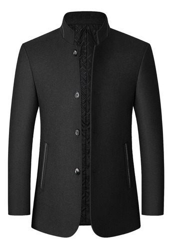 Blazer Hombre Negro Casual Moda Caballero Slim Fit