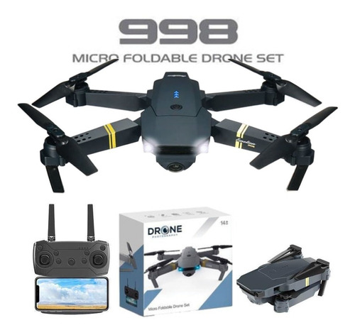 Drone Plegable Con Cámara Wifi 2.4g Fpv Control Altura E58 