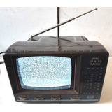 Mini Tv  P/b  Rádio Cce Tvp-6 = Leia A Descrição