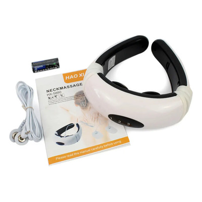 Masajeador Electroestimulador Cuello Cuerpo Fisioterapia Ems | MercadoLibre