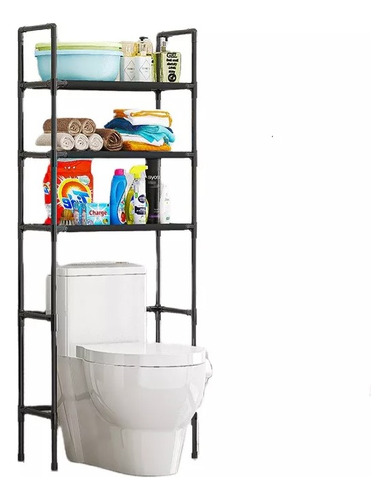 Toallero Mueble Organizador Baño Rack Estante Sanitario