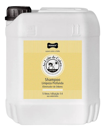 Shampoo Limpeza Profunda 5l, Perigot, Eliminador De Odores
