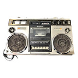 Radio Grabador Hitachi Trk 8155w Antiguo Vintage Funcionando