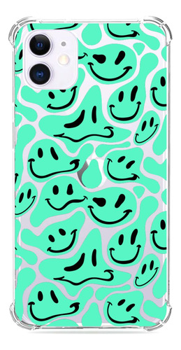 Capa Capinha Emoji Abstrato Verde Personalizado