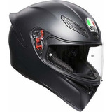 Casco De Moto Agv Unisex-adulto Integral K-1 (negro Mate, Pe