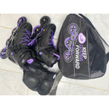 Patines Semiprofesionales Canariam Con Todas Sus Proteccione