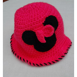 Gorro Bebe Minnie Tejidos Crochet Lana Nena