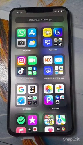 Celular iPhone XS Max De 64gb ( Negro)