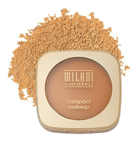 Polvo Milani Mineral Compact Makeup 108 Medium