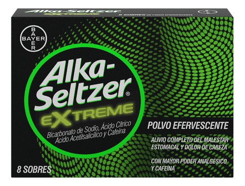 Alka Seltzer Extreme X 8 Sob