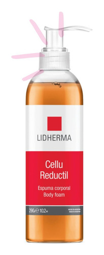 Cellu Reductil Lidherma Espuma Baño Reductora Anticelulitis