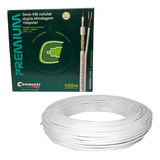 Cabo Trançado 5mm Cx 100m 2x20awg 75ohm Db Nu Bc Condutti