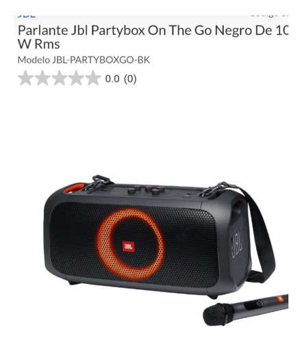 Parlante Jbl Partybox 