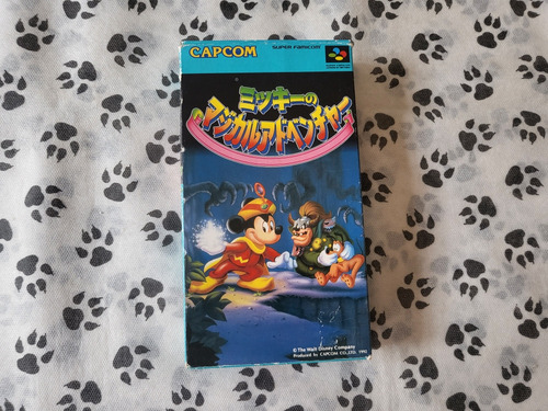 Mickey Magical Quest Original Japonês Para Snes & Sfc