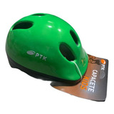 Capacete Bicicleta Ptk Kids Infantil Cor Verde Tamanho P