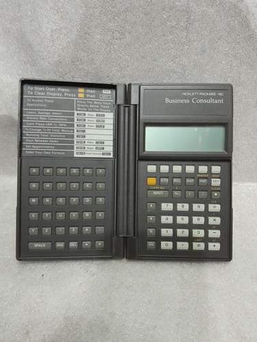 Calculadora  Hp De Colección  Hewlett Packard  18cii