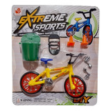 Mini Bike Para Dedos Finger Extreme + Accesorios