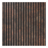 Painel Ripado Eva Laminado Colante 10cm Urban Corten P/metro