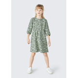 Vestido Infantil Estampado Hering Kids