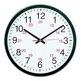 Universal 10441 - De 24 Horas Reloj De Pared Redondo, 1