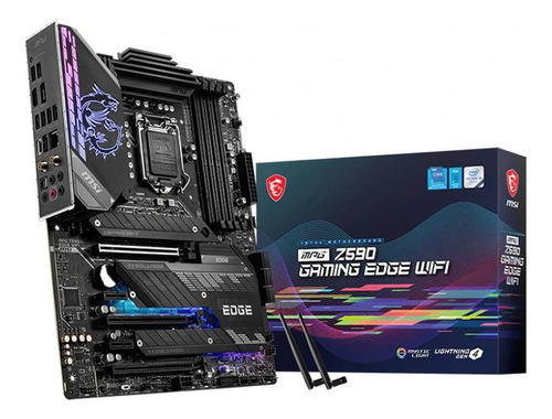 Placa Mãe Msi Z590 Edge Intel Lga 1200 Ddr4 Wi-fi Bluetooth 