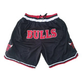 Pantalones Cortos Con Bolsillo De Los Chicago Bulls