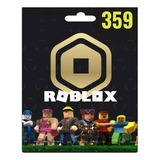 Cartão Presente Roblox 359 Robux