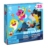 Pinkfong Baby Shark, Rompecabezas De Espuma De 25 Piezas Bab