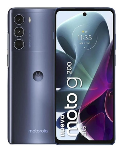  Celular Moto G200 5g 128gb  Morado 8gb Refabricado C Hdmi