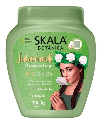 Skala Botanica Mascara Capilar Jaborandi 2 En 1 1000 G