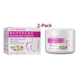 2x Loção Creme Aumentar Crescer Firmar Bumbum Gluteos