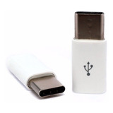 Par De Adaptadores Micro Usb Hembra A Usb Tipo C Macho