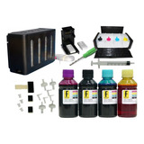 Kit Bulk Ink Elegance Canon Mg 2910 3610 E481 + 1000ml Tinta