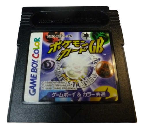 Game Boy Jogo Original Pokemon Trading Card Game Japan Gbc