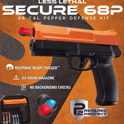 Pistola Traumatica Umarex P2p 68p Secure Defensa Personal Xc Naranja 0.68 Mm | Meses sin interés