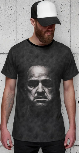Camisa Camiseta Don Corleone Poderoso Chefão Godfather  | Parcelamento sem juros
