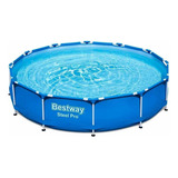 Piscina Redonda Bestway  Com Capacidade 6473 Litros De 3.66m