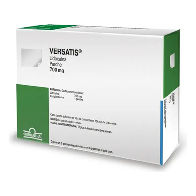 Versatis Parche 700 Mg, 15 Parches | Envío gratis