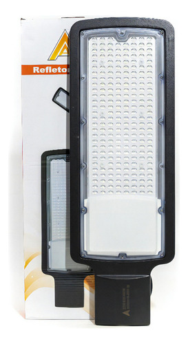 Luminária Led 200w Smd Pétala Ip67 Bivolt Para Poste Externo Cor Da Carcaça Preto Cor Da Luz Branco-frio 85-285