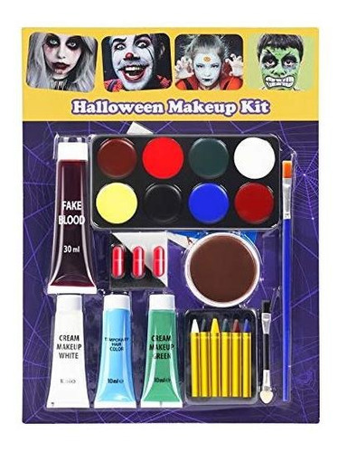 Eastpin Maquillaje De Halloween, Kit De Maquillaje De Hallow