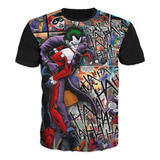 Camiseta Dama Y Caballero Pareja Joker Y Harley Quinn