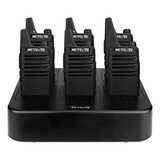 Walkie Talkies Retevis Rt22 Compatibles Con Cargador 6 En 1.