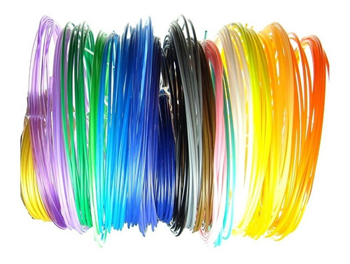 Kit Filamento 17 Colores Abs 1.75 Mm Impresion 3d Pluma 250g