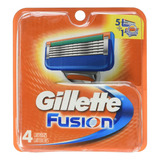 Gillette Fusión - 4 Unidades