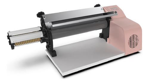 Cilindro Elétrico Laminador 37cm Antiaderente Rosa Anodilar