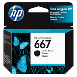 Cartucho Hp 667 Preto(3ym79ab) Para 2376,2774,2776,6476.